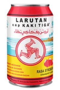 Cap Kaki Tiga Strawberry Can 24x320ml