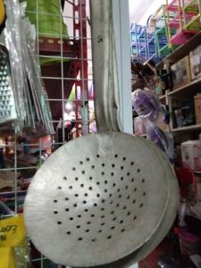 Saringan penggorengan aluminium 