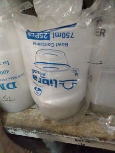 Libra bowl container 750ml (25pcs)