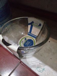 Mangkok kaca royalex
