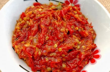 Sambal merah / Ijo