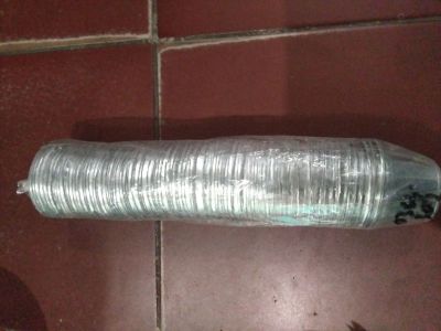 Cetakan bolu kukus aluminium polos 
