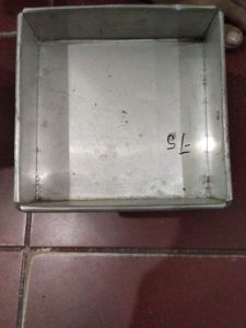 Cetakan bolu bentuk kotak UK kecil 