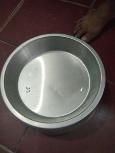 Piring dalam jawa aluminium besar 