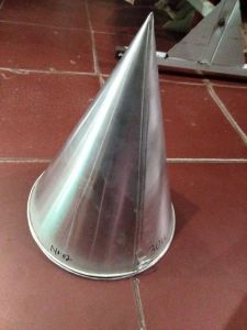 Cetakan tumpang nasi aluminium no 2