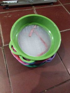 Saringan santan plastik 20cm