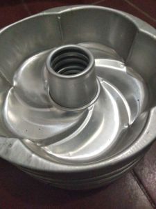 Cetakan bolu bentuk bundar aluminium AA33