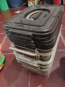 Tempat box lucky star plastik No:2516