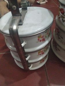 Rantang stainless panda Maspion 3susun sedang 