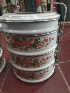 Rantang stainless panda Maspion 4susun besar 
