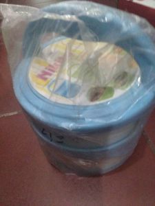 Rantang plastik Nikita 3400 2susun 