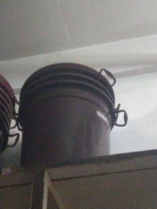 Ember tutup 50L merah maron 