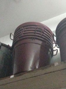 Ember tutup 60L merah maron 