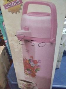 Termos air panas vacum flask plastik St-2500
