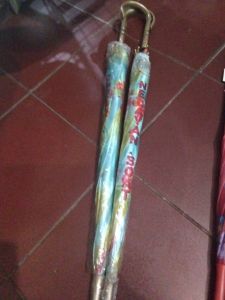 Payung nelayan boat GG bengkok 