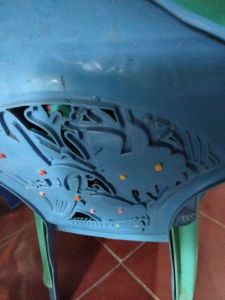 Kursi anak  Lion star plastik 