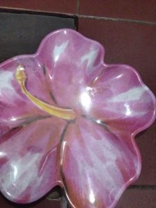 Piring milamine gambar gelas garpu 