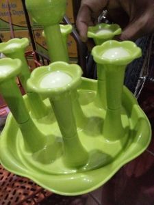 Tempat gelas Golden Sunkist 6 jari