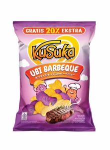Kusuka Keripik Ubi Barbeque 20x42gr