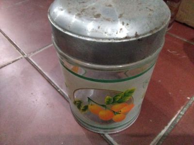Toples kaca kig jeruk 