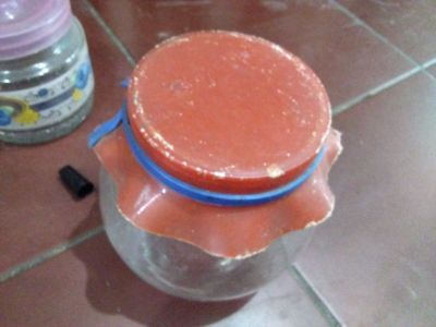 Toples kaca Kig polos 8