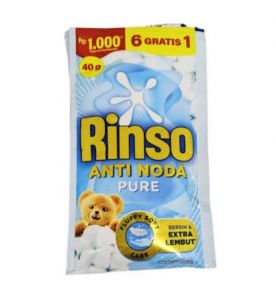 Rinso Pure Liquid 6+1 96x40gr