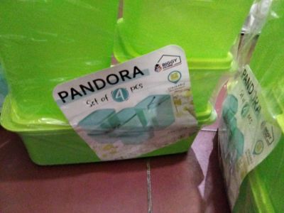 Toples plastik set pandora 4set