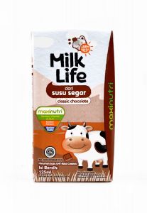 UHT MILK LIFE COKLAT 115ML 