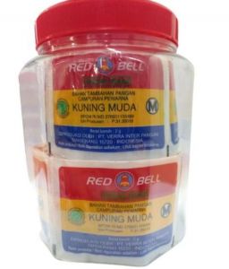 Pewarna Red Bell Kuning Muda