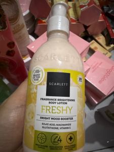 Scarlett body lotion freshy 