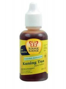 KOEPOE2 PEWARNA CAIR KUNING TUA 24/6/30ML