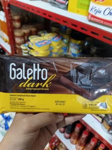 Galetto Dark Compound Choc 180gr