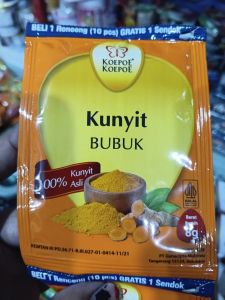 KOEPOE2 KUNYIT BUBUK SASET 8GR