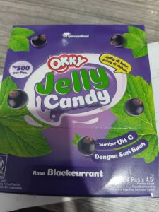 OKKY JELLY CANDY BLACKCURRANT 4,5GR