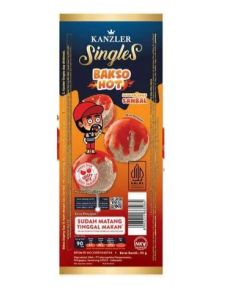 KANZLER SINGLES BAKSO HOT 48GR