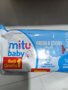 MITU BABY WIPES F&C BLUE 20S-24