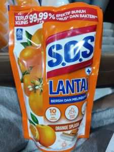 SOS  FLOORCLEANER ORANGE 700ML