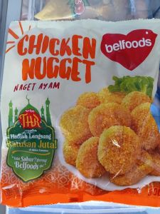 BELFOOD CHICKEN NUGET 500GR