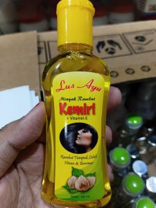 LUS AYU MINYAK RAMBUT KEMIRI KUNING 63ml