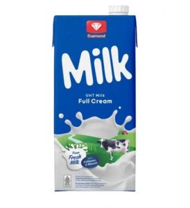 DIAMOND UHT MILK FULL CREAM 12x1L