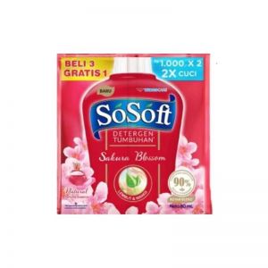 SO SOFT LIQDET SAKURA& BLOSSOM SCT 80ML (BL3+GRT1)