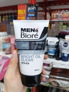 MEN S BIORE BRIGHT OIL CLEAR 100G