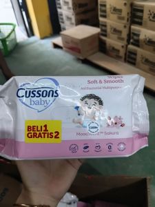 CUSSONS BABY WIPES SOFT & SMOTH TRIPACK
