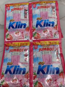 SOKLIN JUMBO LIQUID JAPANESE SAKURA & STRAWBERY 40ML