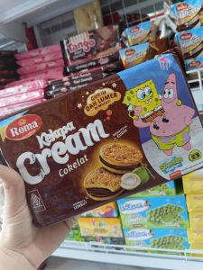 ROMA KELAPA CREAM COKLAT 186 g