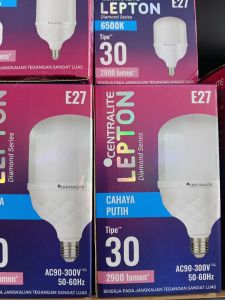 LED TABUNG CANBERRA SILVER GARANSI 30 WAT