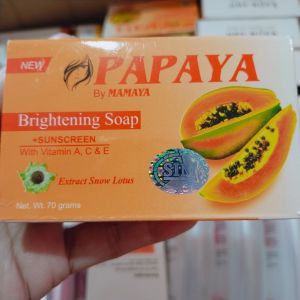 Papaya by mamaya brightening soap orange 70g