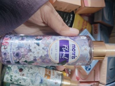 Moris Floral violet glow