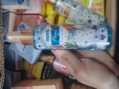 Moris Floral blue glory