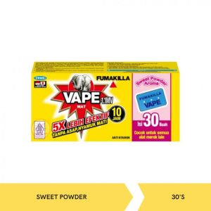 VAPE MAT 30 SWEET POWDER AROMA 72PAK